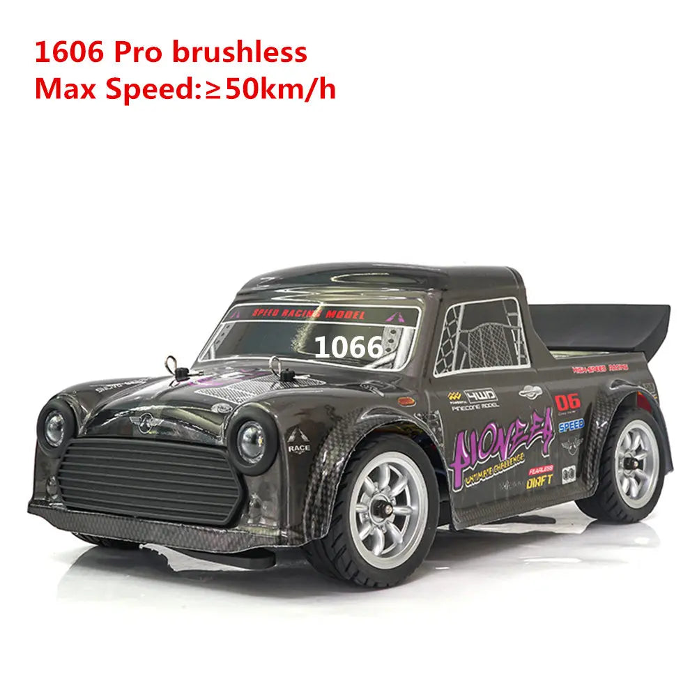 SG PINECONE FOREST 1605/1606 PRO 50km/h High Speed RC Car Brushless 1/16 2.4G 4WD Drift Remote Control Car with LED Lights