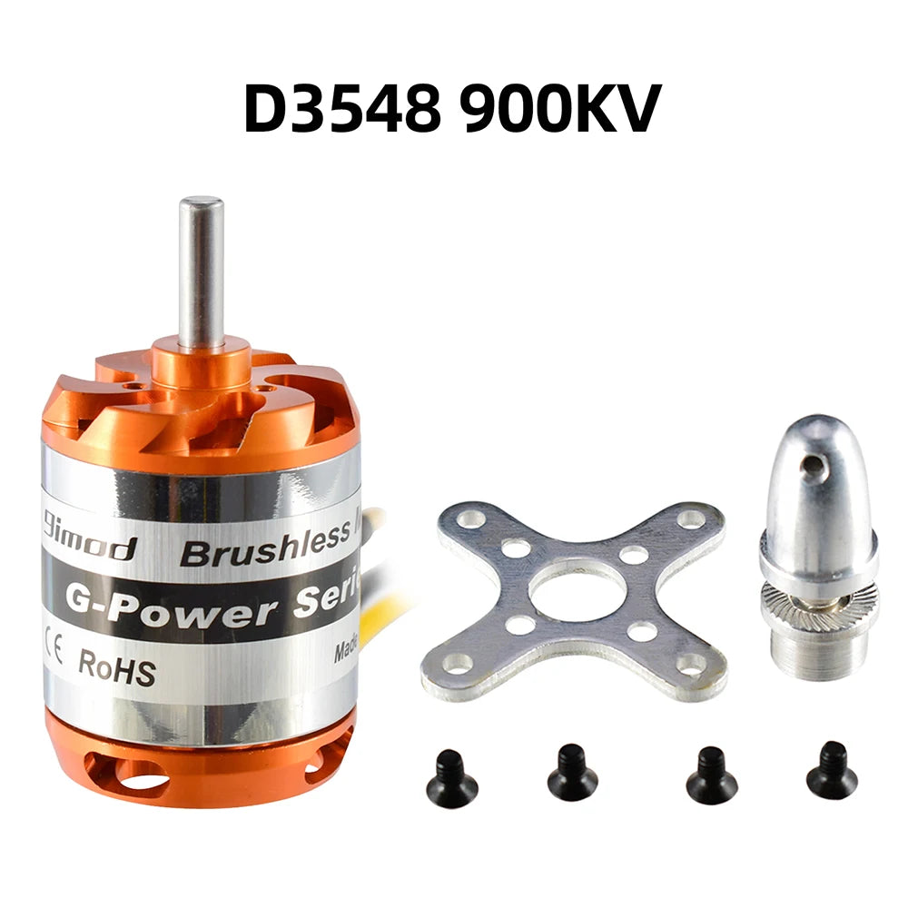 9imod Brushless Motor 2-3/4/5S D2830 D2826 D3548 D3542 D3536 D3530 For RC Mini Multicopters Plane Fixed-wing Aircraft