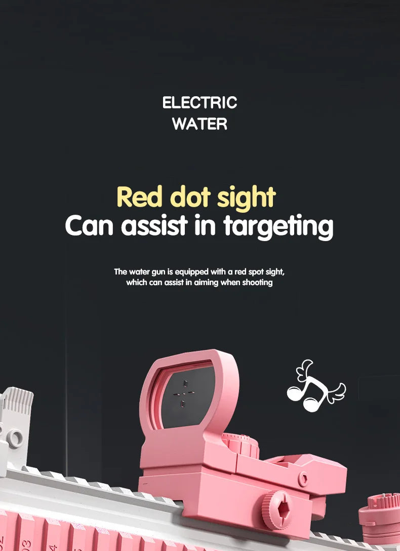 M416 Water Gun pistol 10M Long Range Portable Guns Children Summer Beach Outdoor Fight shooting Toys for Boys Kids Girls Gifts