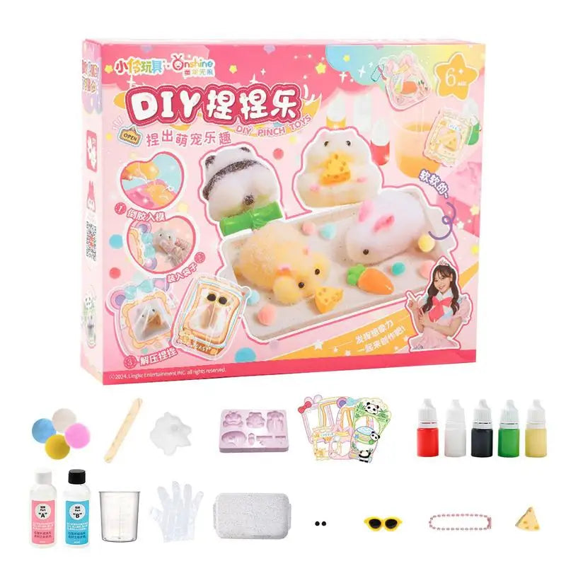 Slow Rebound Toy Slow Rising Toys Squeeze Sensory Toys Animal Pinch Press Ball Cute Pet Shape For Children Women Men