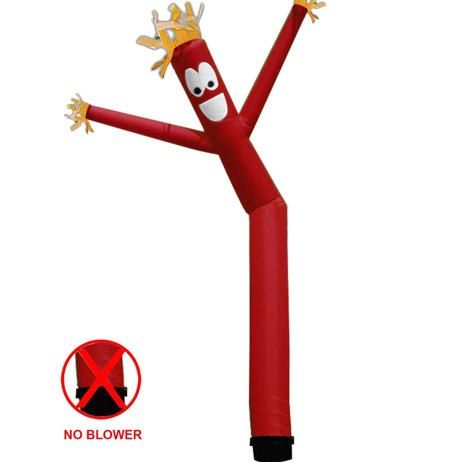 Wind Dancer Tube Man Cartoon Inflatable Dancer Air Puppet Out Door  Dancer Sky Dancing Man For Advertising Without Fan Blower