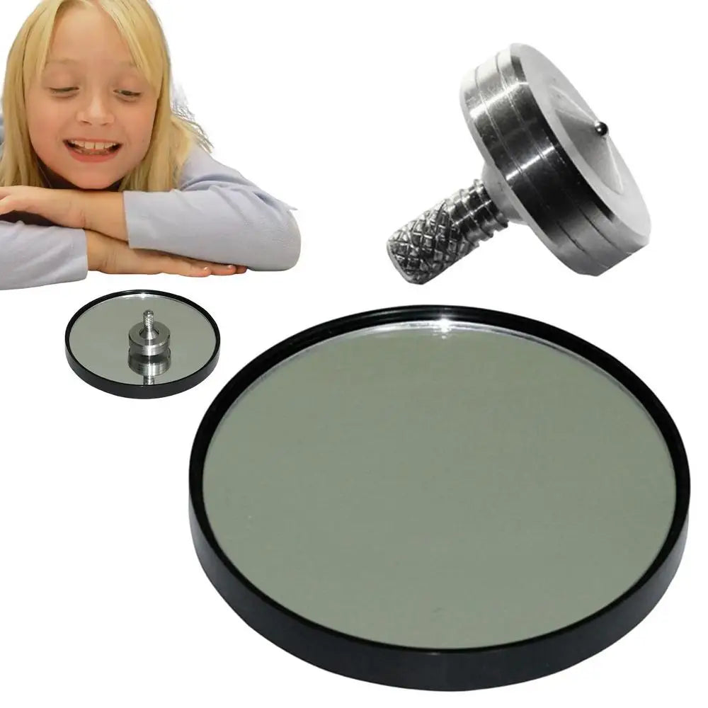 Forever Spinning Tops Desk Spinner Metal Tops Precision Gyroscope Anti-Gravity Spinner Top Balance Desktop Toy Long Time Focus