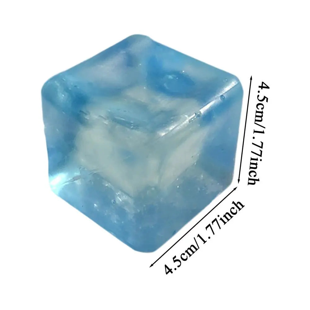 Stress Cube Soft Kneadable Fidget Toy Slow Rise Fidget Toys Stress Reliever For Kids And Adults Stocking Stuffers Easter Basket