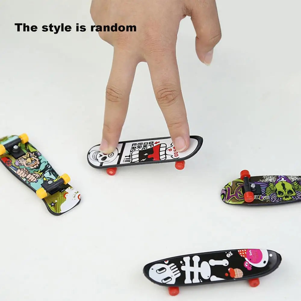 Mini Skateboard Toy Finger Skateboard Shoes Toys Colorful Finger Skates Toys Mini Sneakers For Kids Boys Girls Finger Breakdance