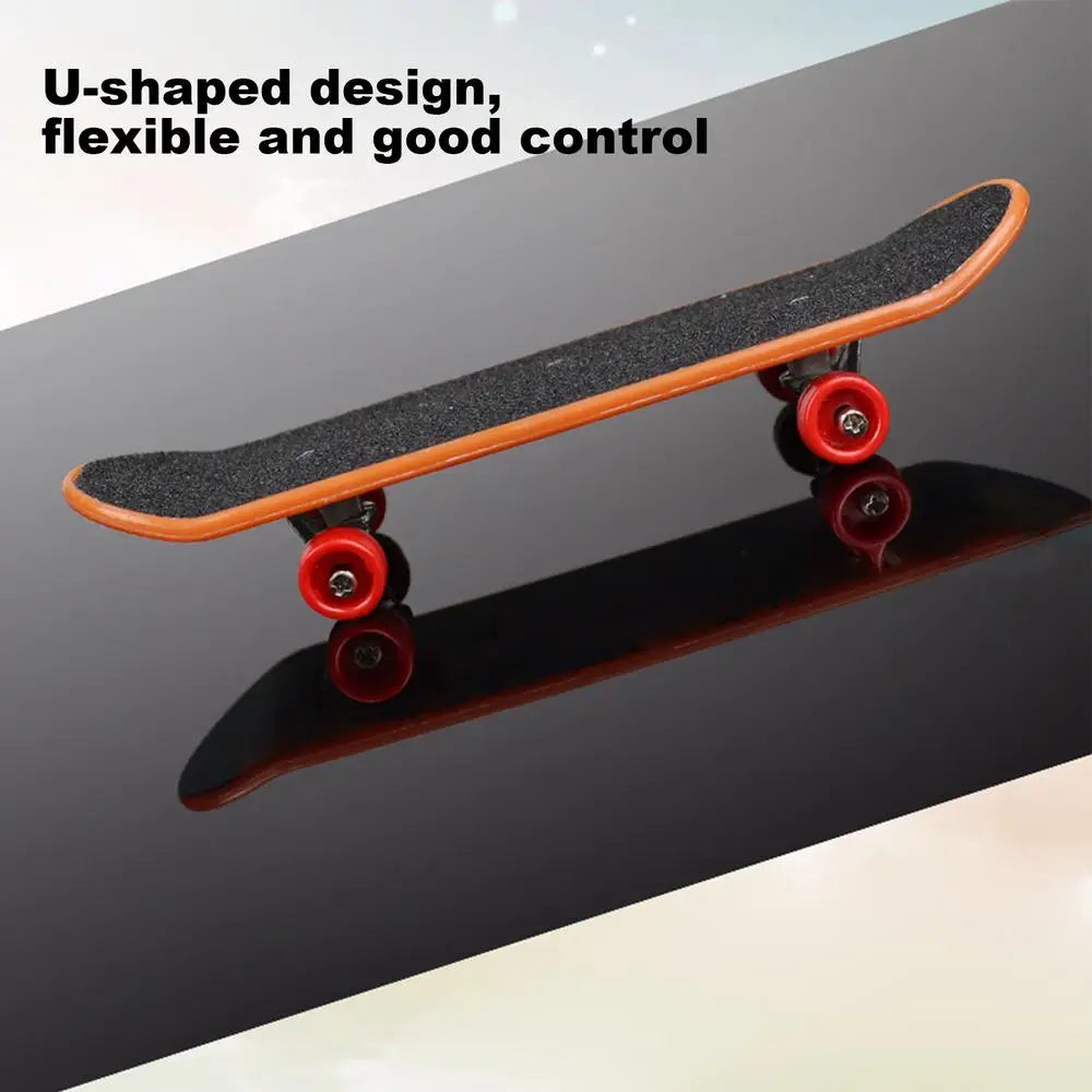 Mini Skateboard Toy Finger Skateboard Shoes Toys Colorful Finger Skates Toys Mini Sneakers For Kids Boys Girls Finger Breakdance