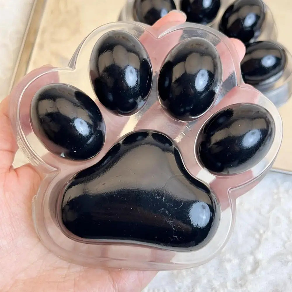 Large Cat Paw Squishys Fidget Toy Relief Relax Soft Squeeze Toy Pinch Decompressions Toy Slow Rebound Stress Relief Toys