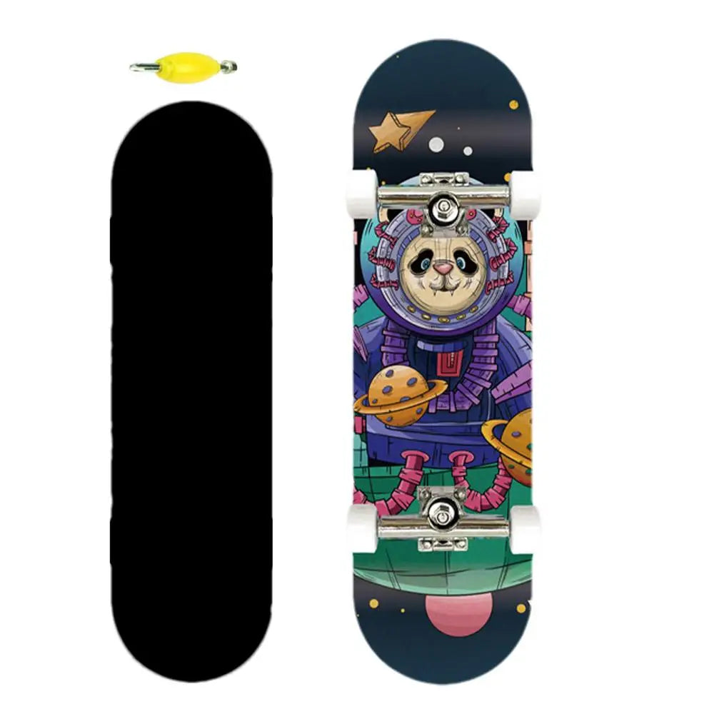 Mini Skateboard Toy Finger Skateboard Shoes Toys Colorful Finger Skates Toys Mini Sneakers For Kids Boys Girls Finger Breakdance
