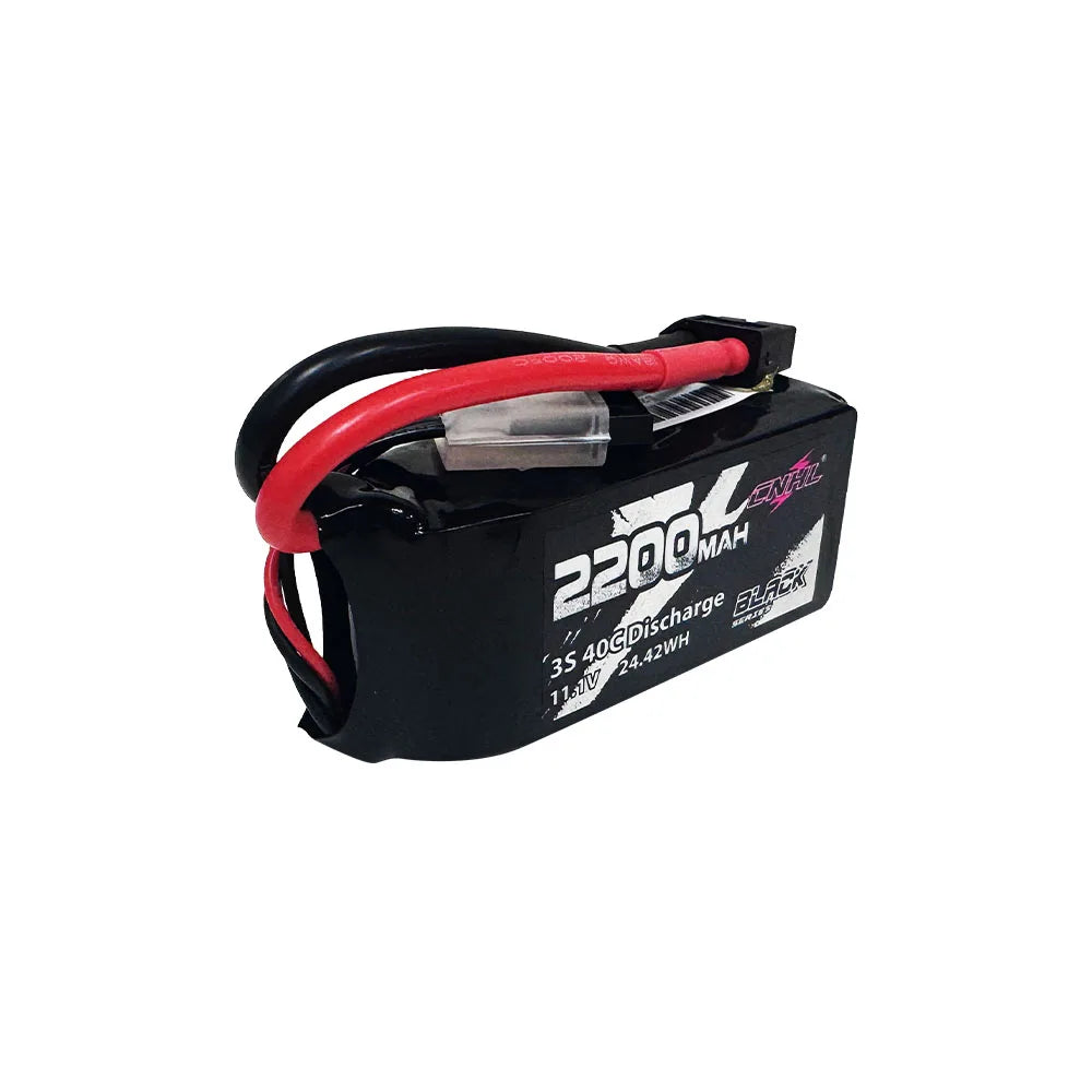 CNHL Black Series Shorty 2200mAh 3S 11.1V 40C Lipo Battery with XT60 Plug
