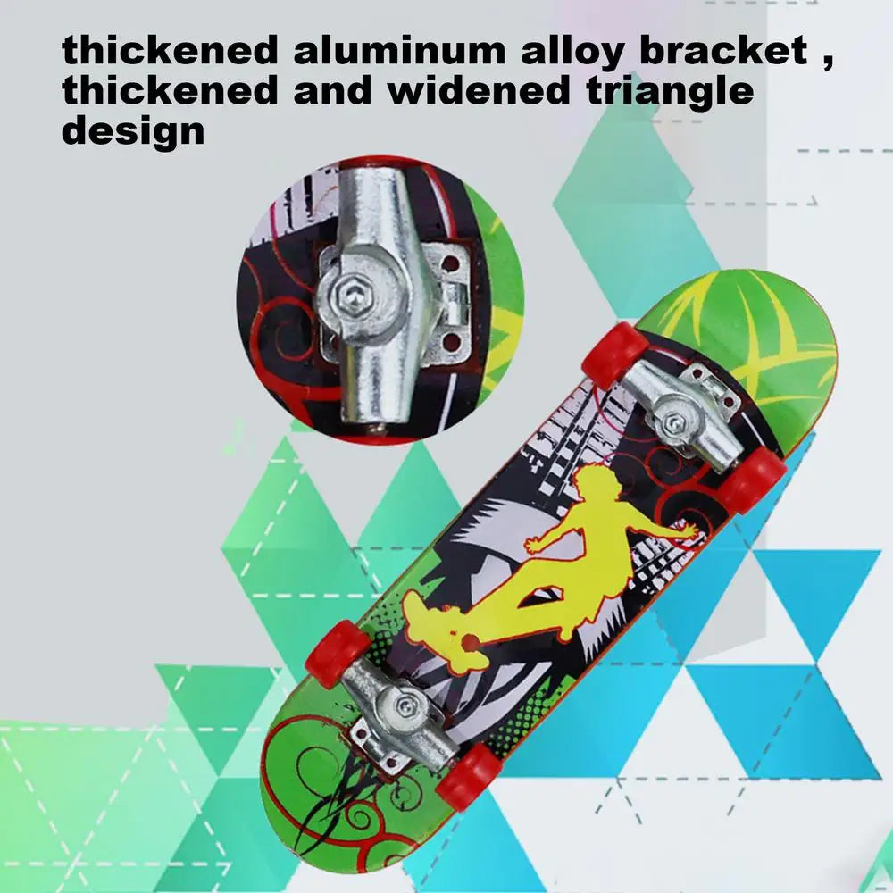 Mini Skateboard Toy Finger Skateboard Shoes Toys Colorful Finger Skates Toys Mini Sneakers For Kids Boys Girls Finger Breakdance