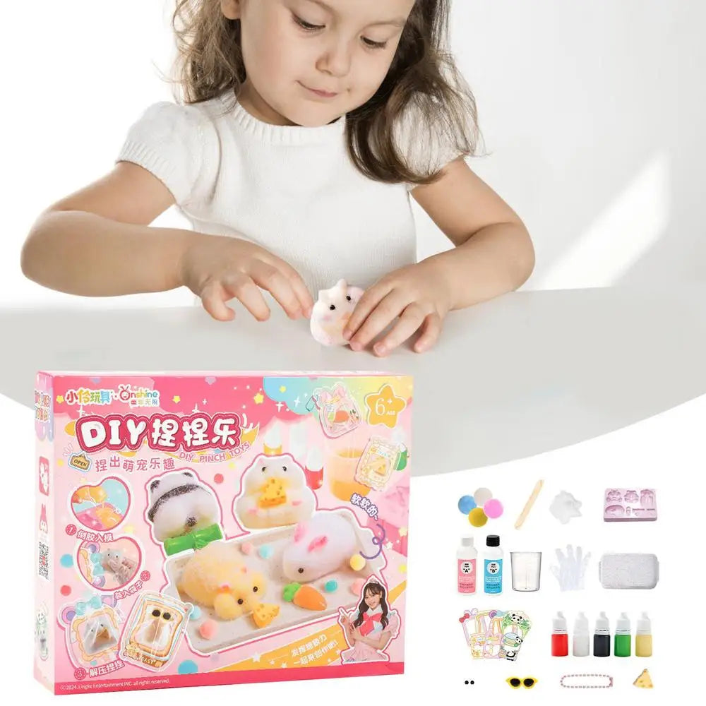 Slow Rebound Toy Slow Rising Toys Squeeze Sensory Toys Animal Pinch Press Ball Cute Pet Shape For Children Women Men