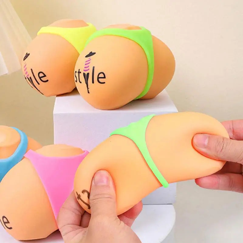 Funny Ass Shape PU Decompression SquishiesToy Slow Rising Stress Relief Toys Antistress For Hands Toys Interesting Gift