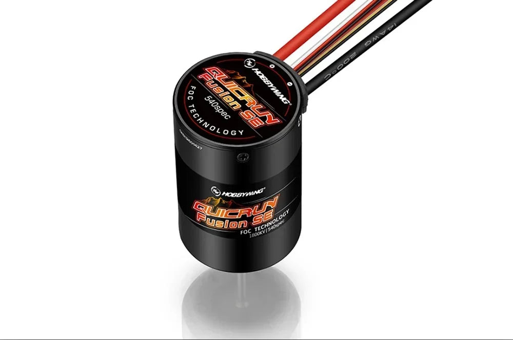 Hobbywing Quicrun Fusion Se 40a 1800kv 1200kv Combined Motor Esc For 1/10 1/8 Rc Model Car Crawler Accessories
