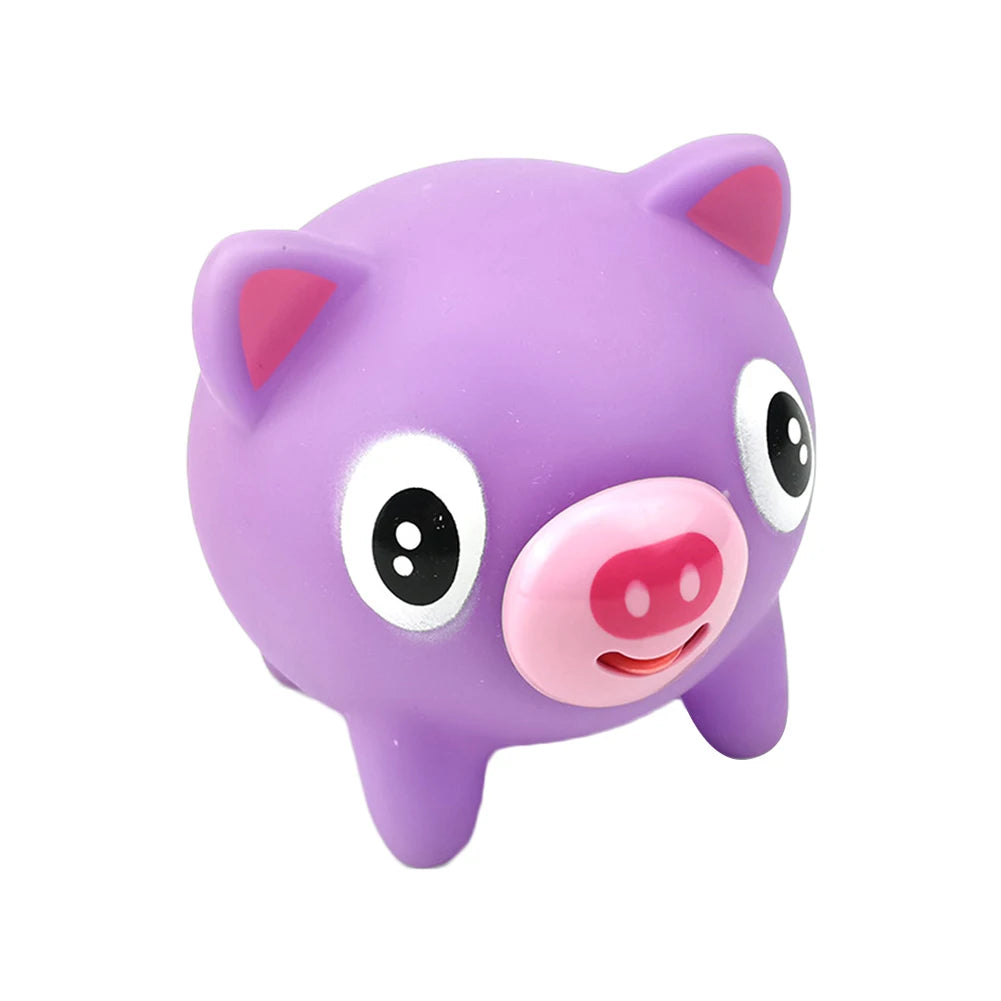 Talking Animal Baby Toys Jabber Ball Tongue Out Stress Relieve Soft Cute Tiger Pig Dog Ball Great Gifts for Kids Adult Baby Toy