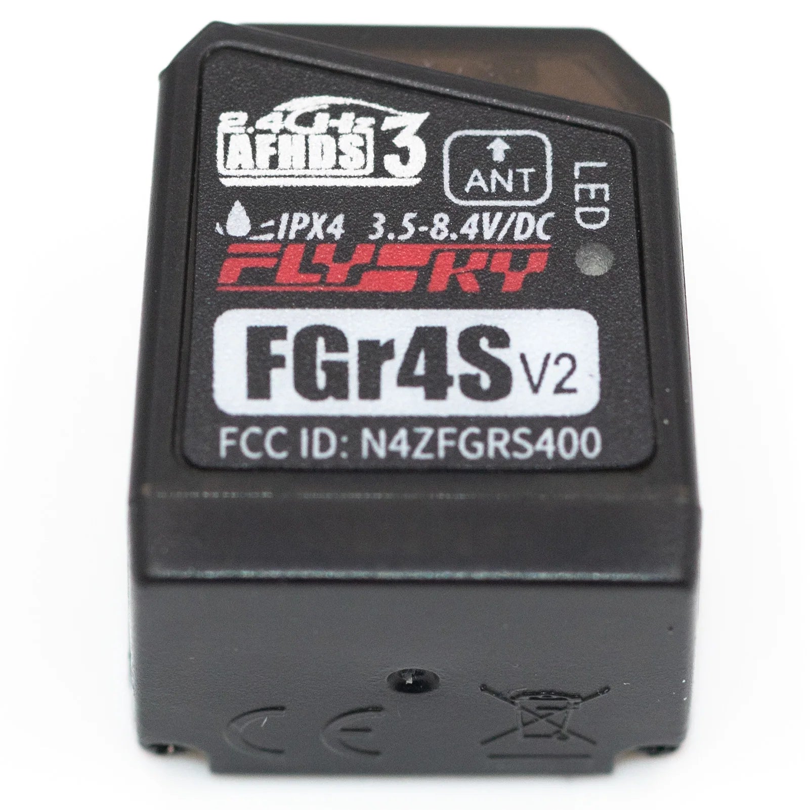 Flysky FGR4S V2 Receiver AFHDS Single-Antenna Bidirectional PWM/PPM/IBUS Output Receiver For Flysky NB4 PL18 RC Transmitter