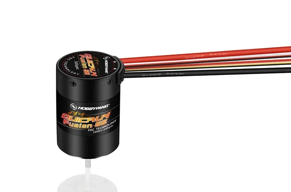 Hobbywing Quicrun Fusion Se 40a 1800kv 1200kv Combined Motor Esc For 1/10 1/8 Rc Model Car Crawler Accessories