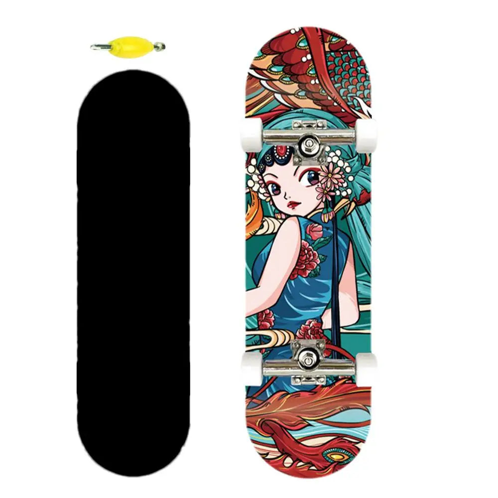 Mini Skateboard Toy Finger Skateboard Shoes Toys Colorful Finger Skates Toys Mini Sneakers For Kids Boys Girls Finger Breakdance