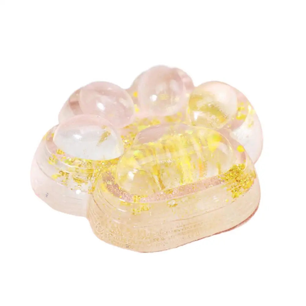 Cute Cat Paw Pinch Decompressions Toy Slow Rebound Stress Relief Cat Claw Squishyes Fidget Toy Reduce Stress Squeeze Sensory Toy