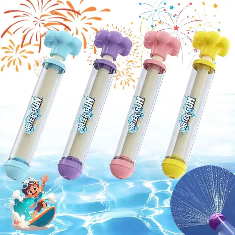 Kids Fireworks Spray Toy Water Guns 1/3/4 PCS Random 4 Color Cute Summer Pool Toy for Children's Water Amusement  Accessories