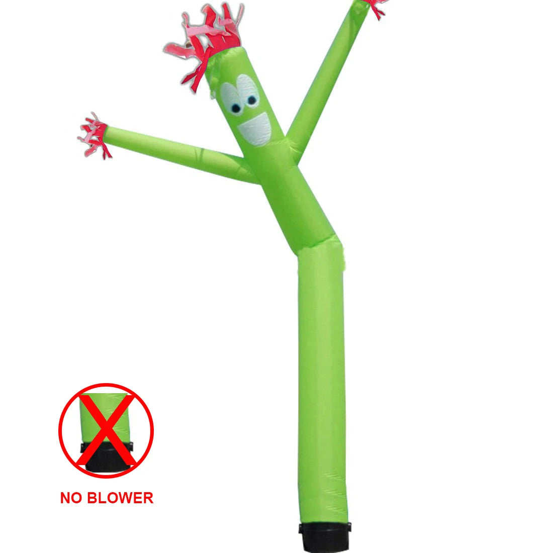 Wind Dancer Tube Man Cartoon Inflatable Dancer Air Puppet Out Door  Dancer Sky Dancing Man For Advertising Without Fan Blower