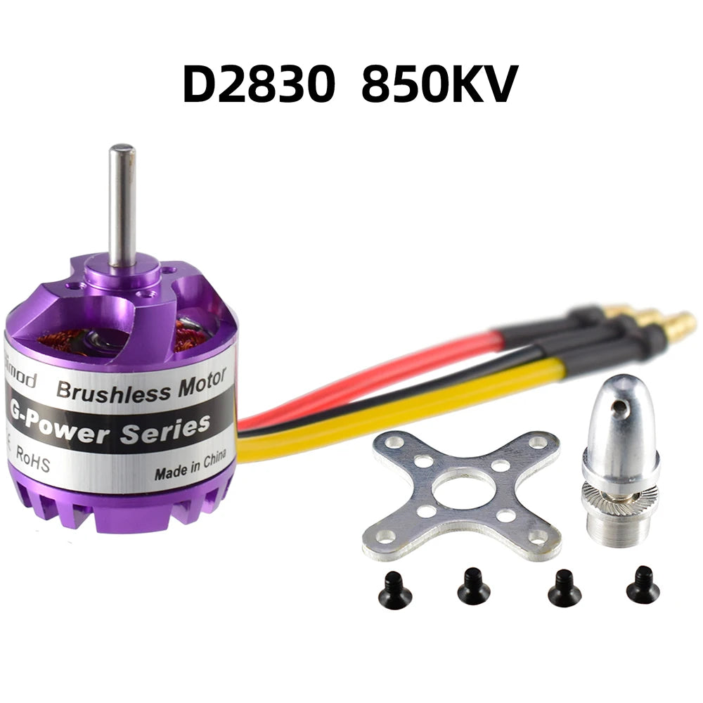 9imod Brushless Motor 2-3/4/5S D2830 D2826 D3548 D3542 D3536 D3530 For RC Mini Multicopters Plane Fixed-wing Aircraft