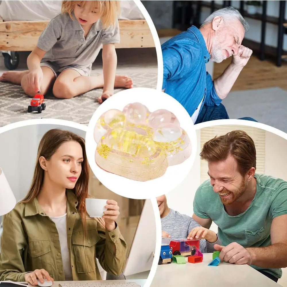 Cute Cat Paw Pinch Decompressions Toy Slow Rebound Stress Relief Cat Claw Squishyes Fidget Toy Reduce Stress Squeeze Sensory Toy