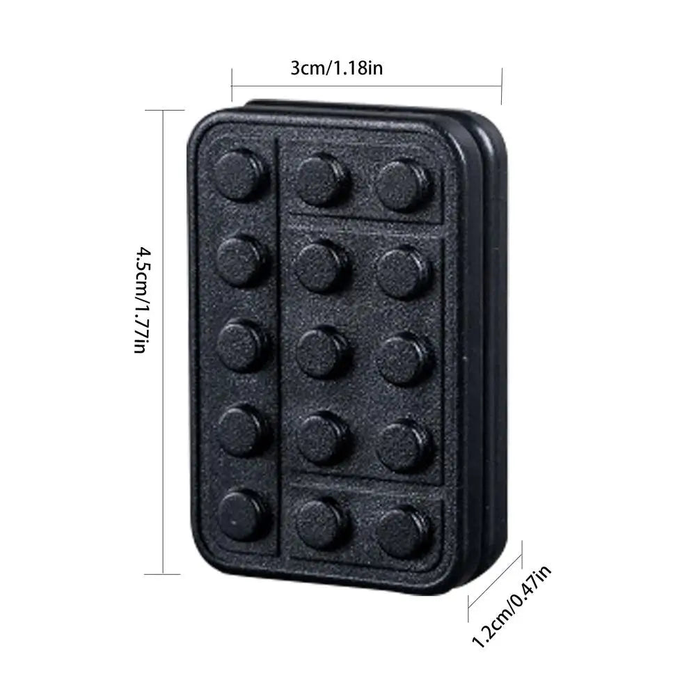 Magnetic Fidget Sliders E DC Fidget Push Clickers ABS Haptic Antistress Stress Relieve Adults Focus Desk Toy ADHD Sensory Toy