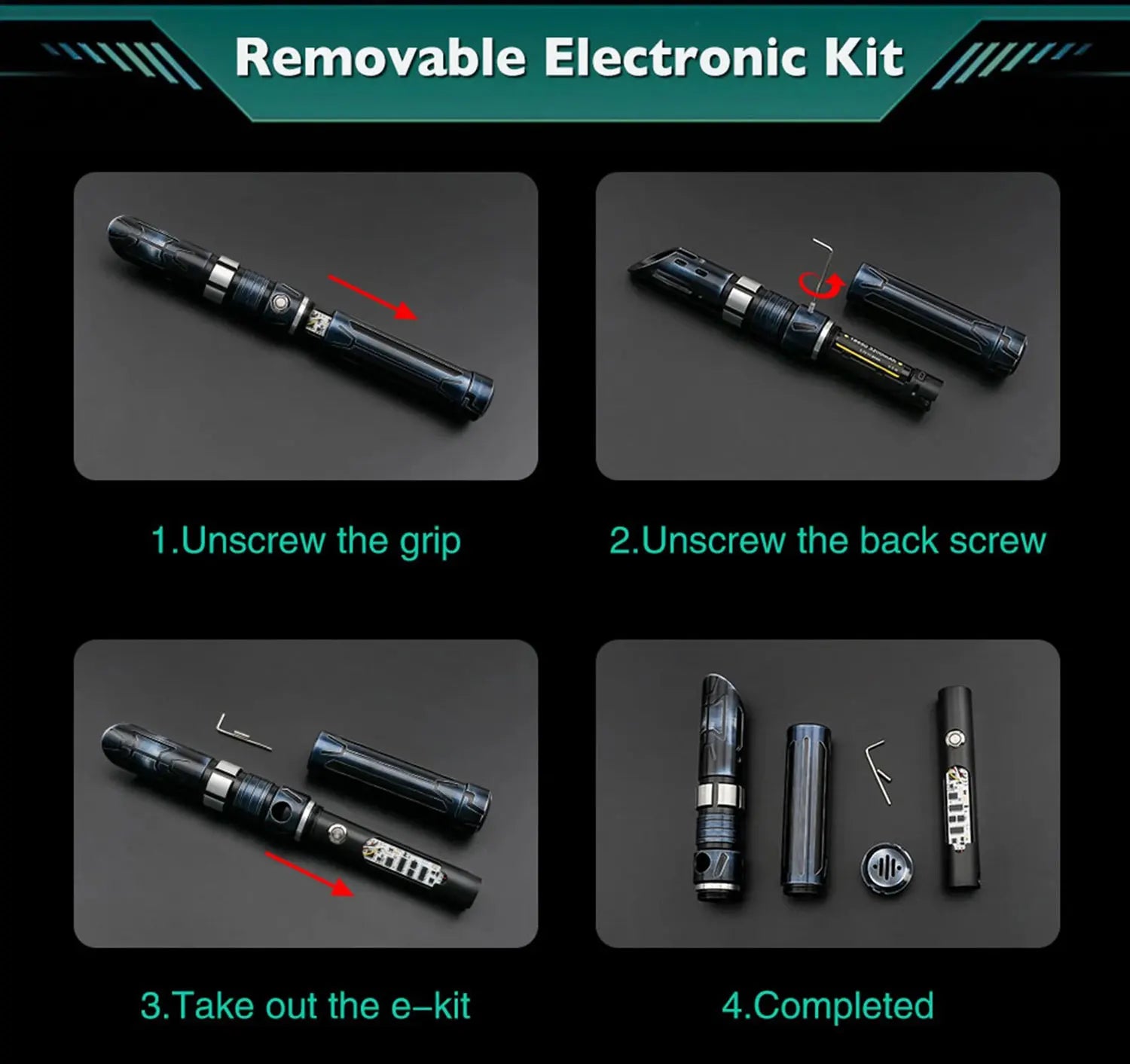 TXQSABER Cal Kestis EP4 Replica RGB Pixel laser sword Smooth Swing Metal Handle lightsaber Cosplay FOC jedi sword 12 Colors fo