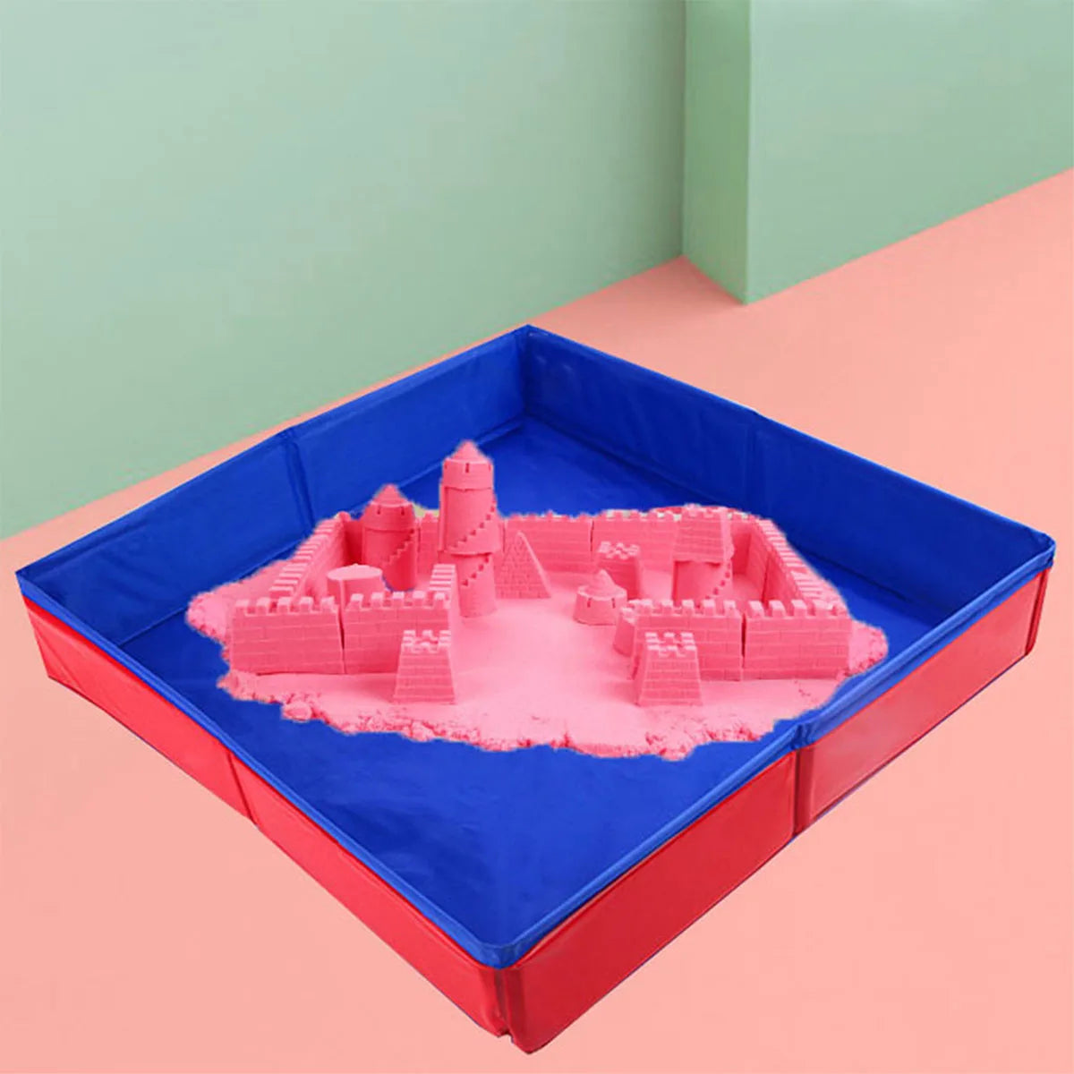 Sand Table for Kids, Children Summer Outdoor Activity Sand and Water Table, Beach Toys Sand Sandbox Sensory Toys for Boys Girl