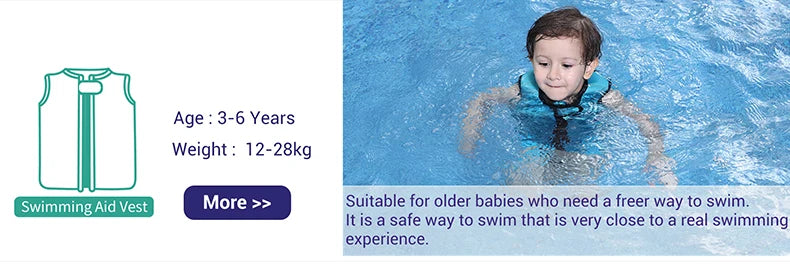 Baby Float With Crotch Strap & Inflation-free Solid Core Mambobaby Kid Swimming Ring Have Sunshade 0-7 Yeas Old Swim Pool Tube