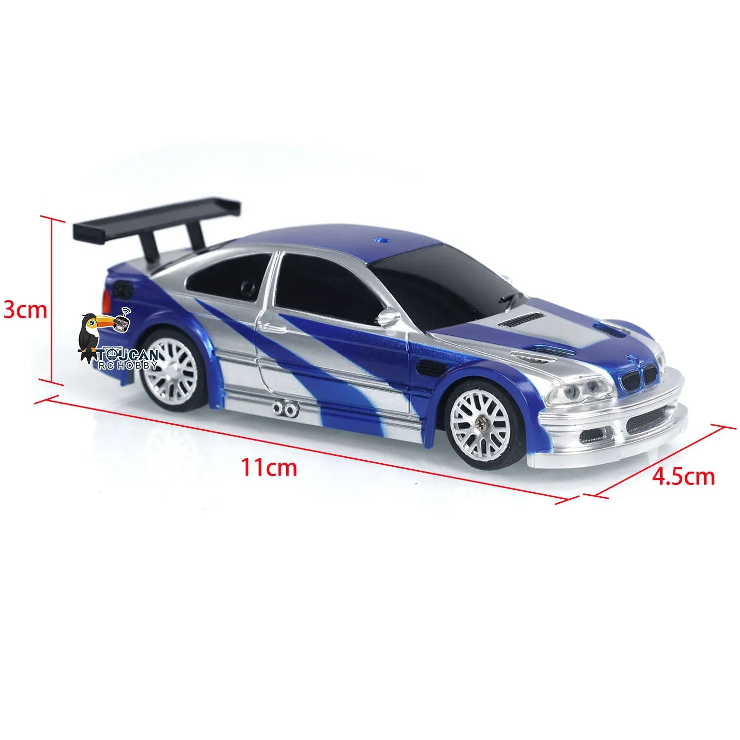 US Stock RC Drift Car 1/43 RTR Race 4WD Gyro Four-wheel Drive Radio Control High Speed Model 2.4G Racing Drifting Cars Toy Model
