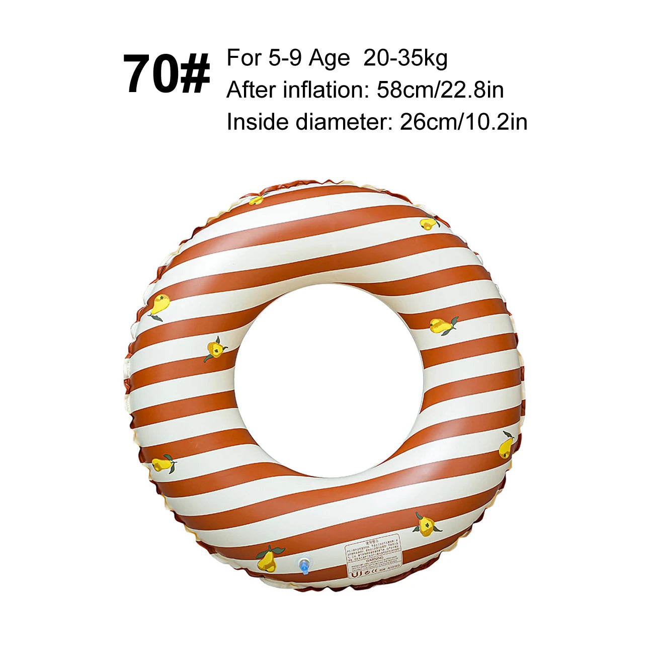 Checkered Flower Inflatable Swimming Pool Floats，Floating Object Summer Swimming Ring Beach Toy，Inflatable Swimming Pool Float