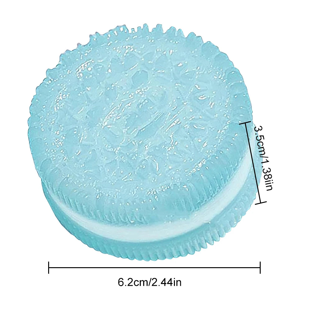 Handmade Big Oreo Table Biscuit Pinching Stress Relief Toy Ultra-Soft Oreo Sandwich Simulation Decompression Toys Kid Adult Gift