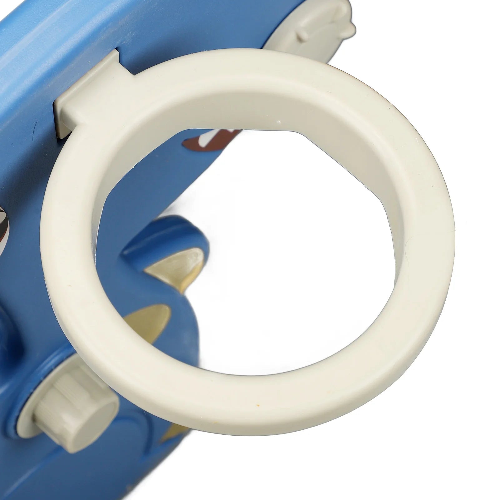 Indoor Slide Dinosaur Shape Easy To Assemble Multifunctional Blue Grab Rail Folding Slide with Basketball Hoop Climber for Home