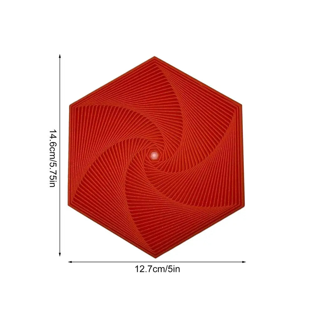 3D Printing Hexagons Fractal Fidget Toys Portable Hexagon Spirals Playing Sensory Toy For Stress Pressure Party Games For Child