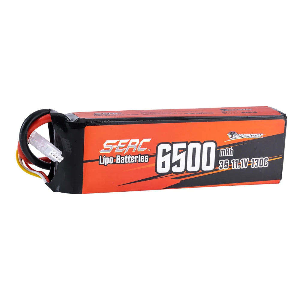 SUNPADOW 2S 3S 4S Lipo Battery for 3300mAh 4000mAh 6500 7.4V14.8V 130C TRX RC Buggy Truggy Vehicle Car Tank Monster Truck Hobby