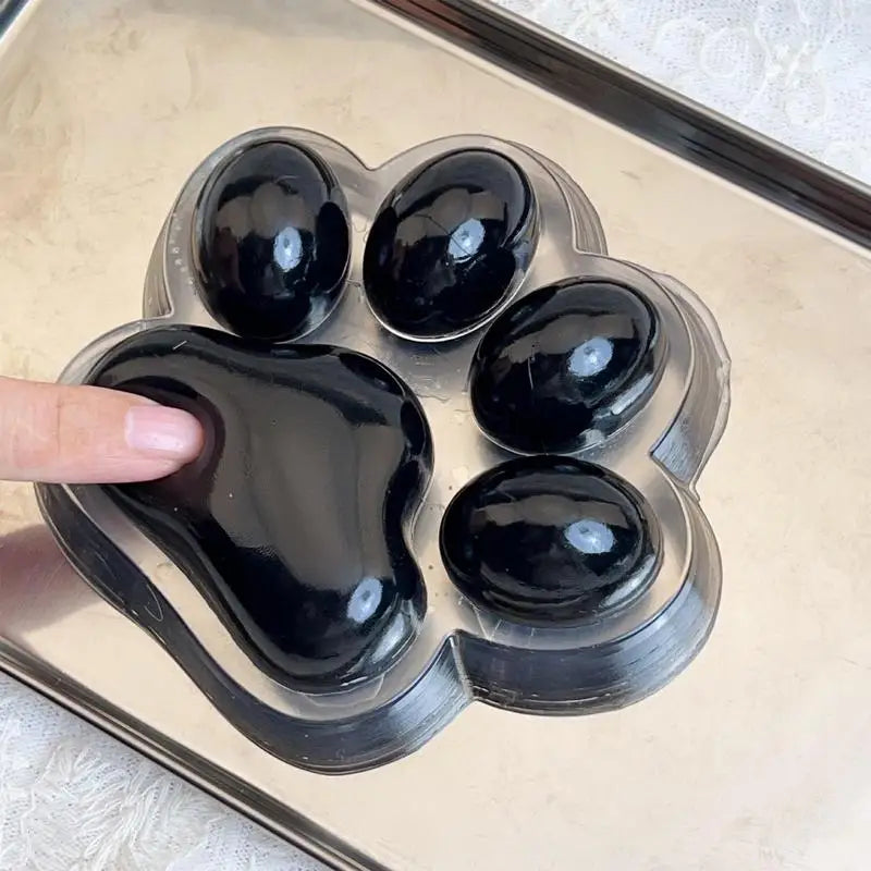 Large Cat Paw Squishys Fidget Toy Relief Relax Soft Squeeze Toy Pinch Decompressions Toy Slow Rebound Stress Relief Toys