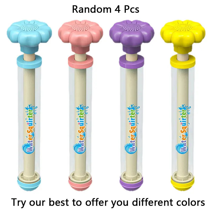 Kids Fireworks Spray Toy Water Guns 1/3/4 PCS Random 4 Color Cute Summer Pool Toy for Children's Water Amusement  Accessories