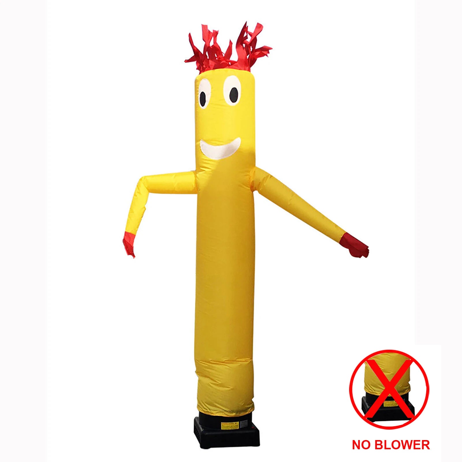 Wind Dancer Tube Man Cartoon Inflatable Dancer Air Puppet Out Door  Dancer Sky Dancing Man For Advertising Without Fan Blower