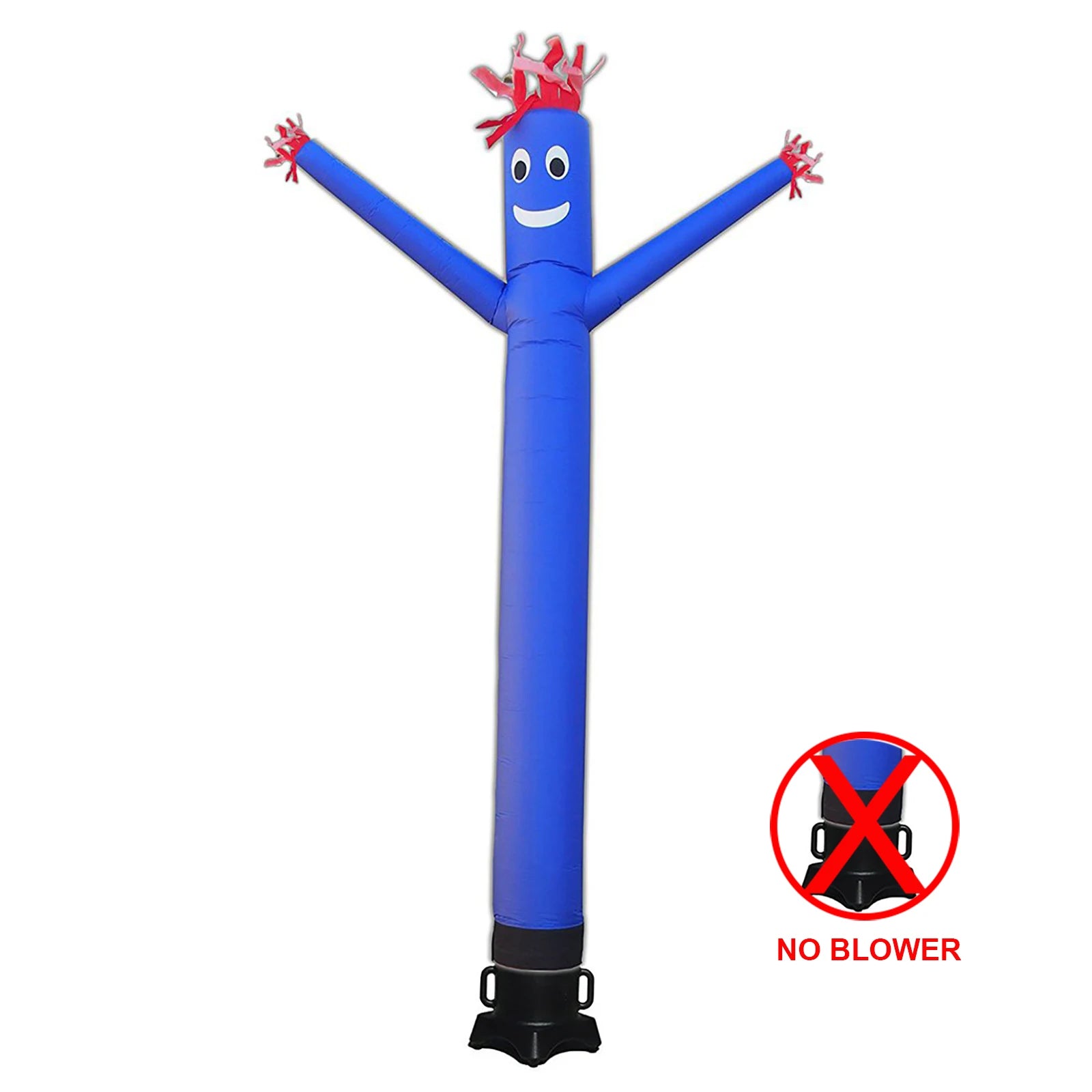 Wind Dancer Tube Man Cartoon Inflatable Dancer Air Puppet Out Door  Dancer Sky Dancing Man For Advertising Without Fan Blower