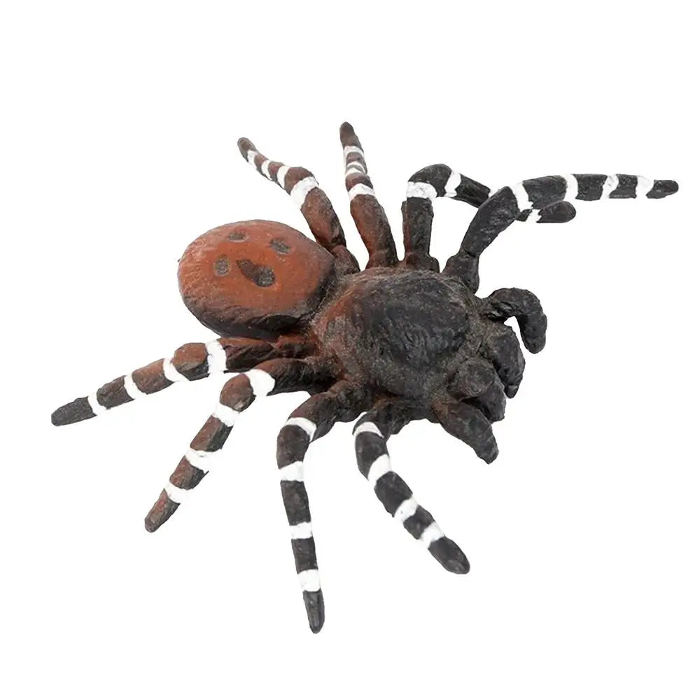 Realistic Spider Figures ABS Halloween Spider Decoration Mixed Color Scary Spiders For Boys Girls Teens Adults Halloween Party