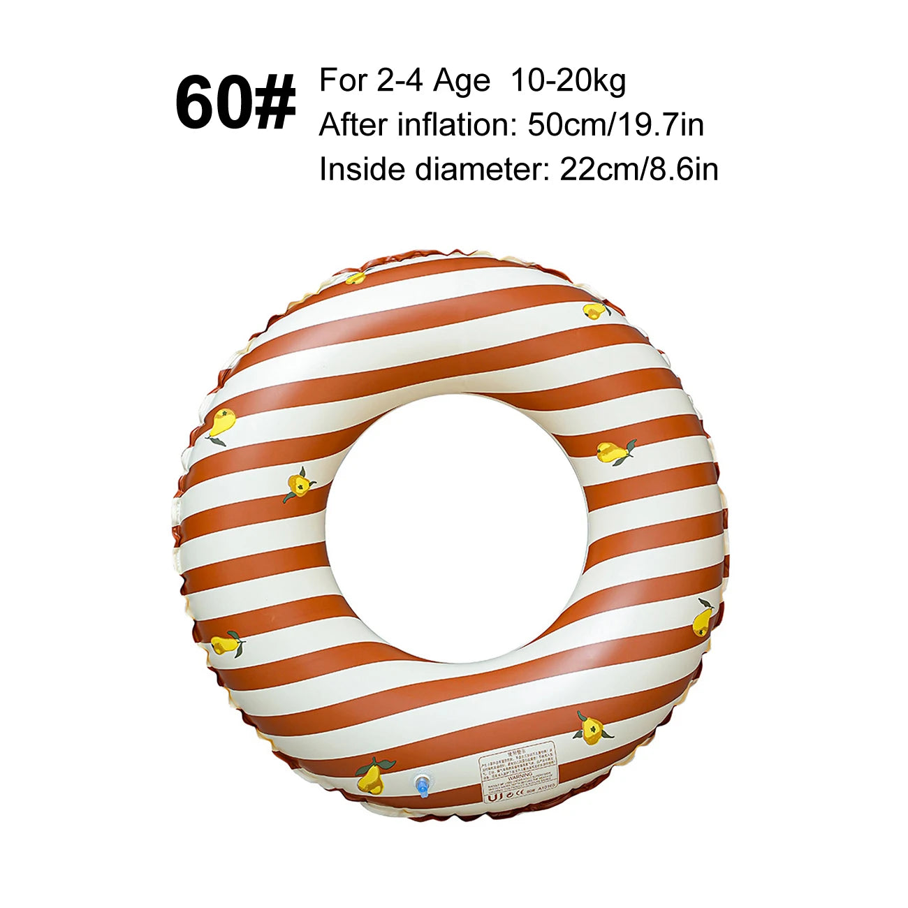 Checkered Flower Inflatable Swimming Pool Floats，Floating Object Summer Swimming Ring Beach Toy，Inflatable Swimming Pool Float